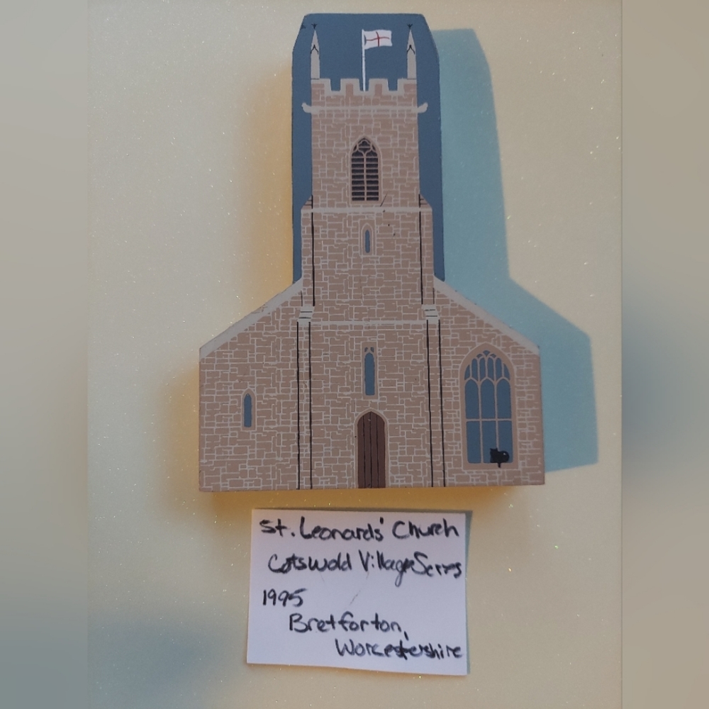 St. Leonard's Church _Cotswold Village _  Cat's Meow Village